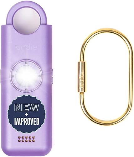 Miniatura 11 de She's Birdie Nueva versión 3.0 – La alarma de seguridad personal original para mujeres por mujeres, sirena fuerte, luz de flash y batería recargable