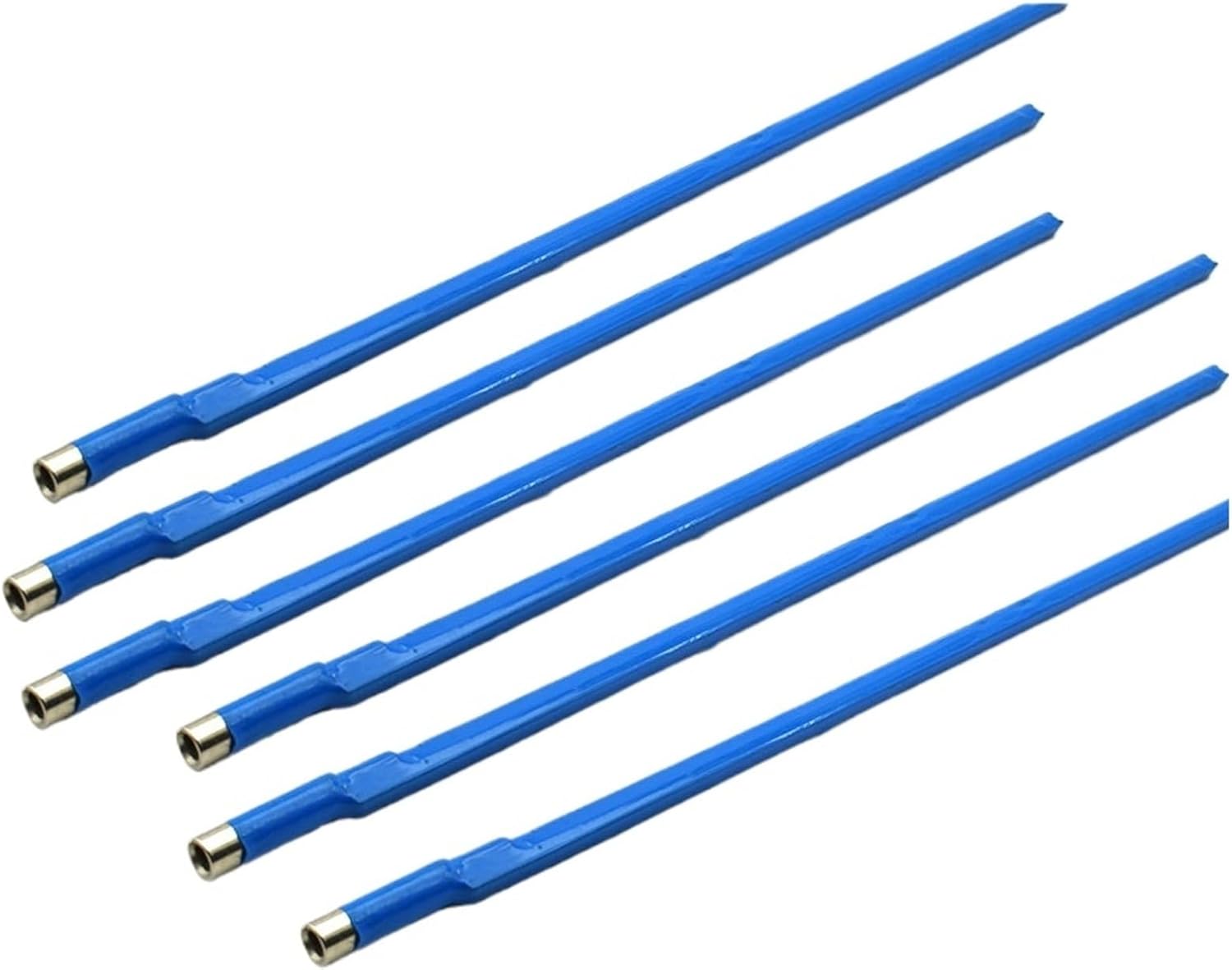 6Pcs Two Way Steel Guitar Truss Rod 330/380/420/440mm Blue For Acoustic Guitar(440mm x6Pcs)