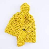 Vista 3 de Gorro de punto hecho a mano con cabeza de Buda para mujer, para invierno, patinaje, camping, senderismo, gorro cálido