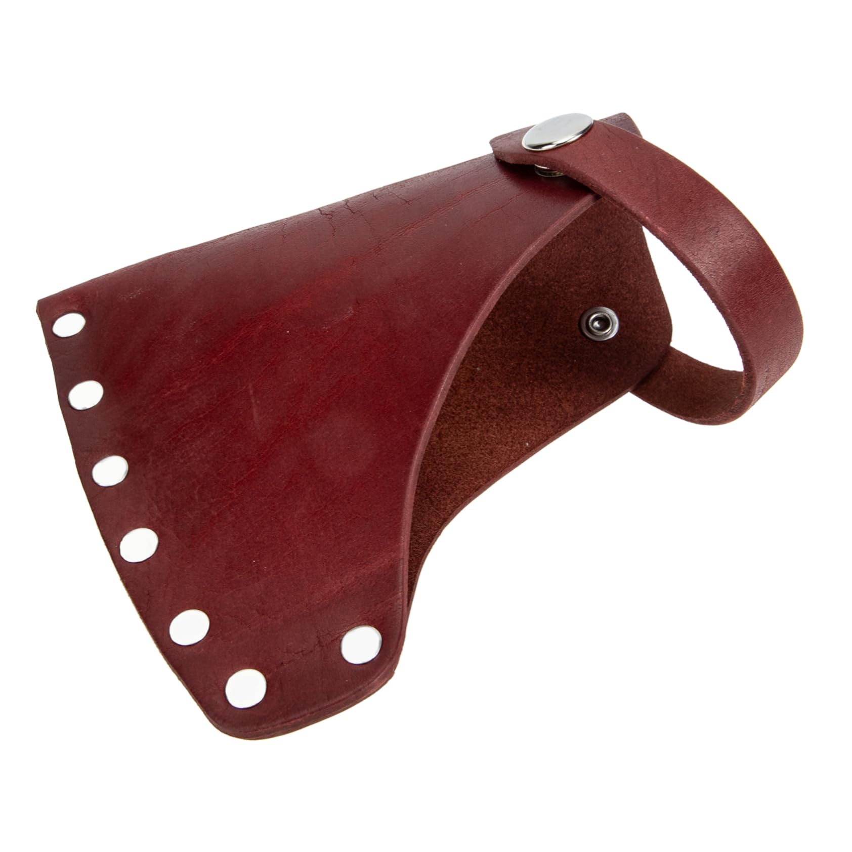 ifundom Portable Cattlehide Sleeve Protector for Hatchet Durable Cover for Outdoor Use Lightweight Versatile Design Safeguards Axe Blades for Camping Gardening