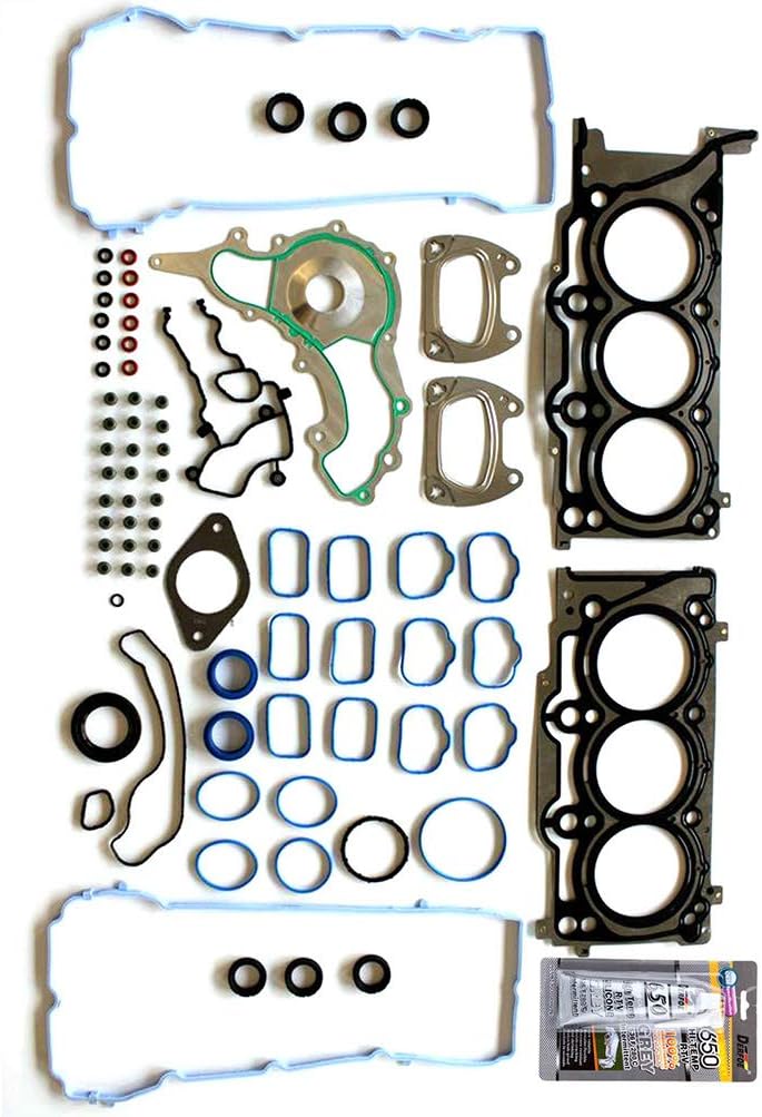 HS26541PT,HS54880 Engine Cylinder Head Gasket Sets Replacement for Chrysler for 200 C 3.6L Sedan 2015-2016 for Dodge for Grand Caravan American Value Package 3.6L Mini Passenger Van 2014-2016