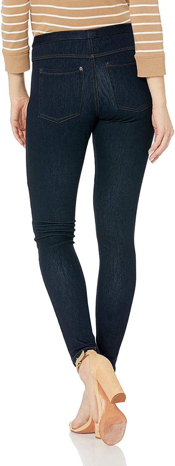 HUE Women's The Original Jeans Solid Leggings - Image 2