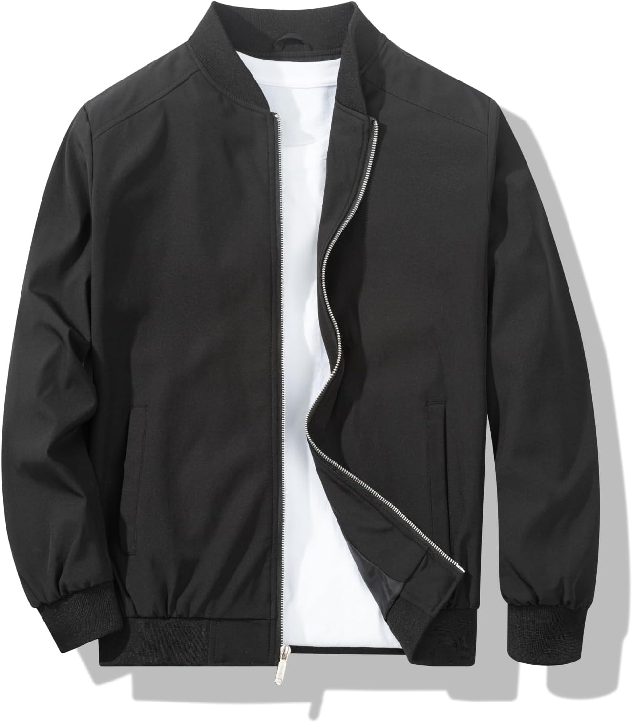 Men Bomber Jacket Fashion Stylish Lightweight Windbreaker