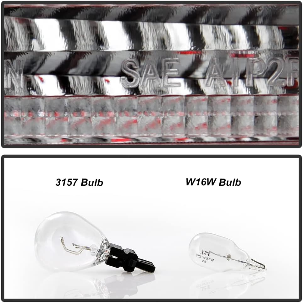 ACANII - For 2008-2017 Jeep Patriot Rear Replacement Tail Light - Driver Side Only