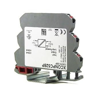 Loop Powered Analog Signal Isolator, 4-20mA, Galvanic Separation, DIN Rail Mounted