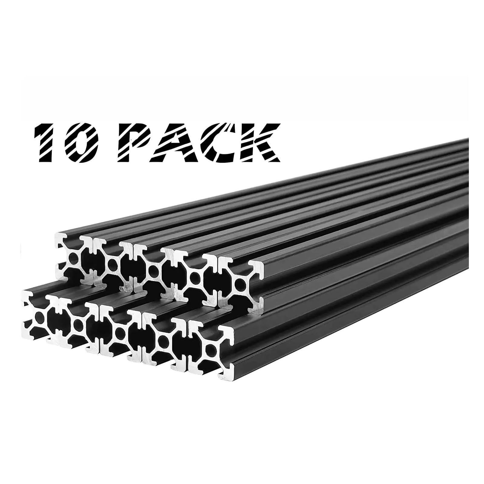 2020 T-Nut Aluminium 400 mm 10 Stück for 3D-Drucker/CNC
