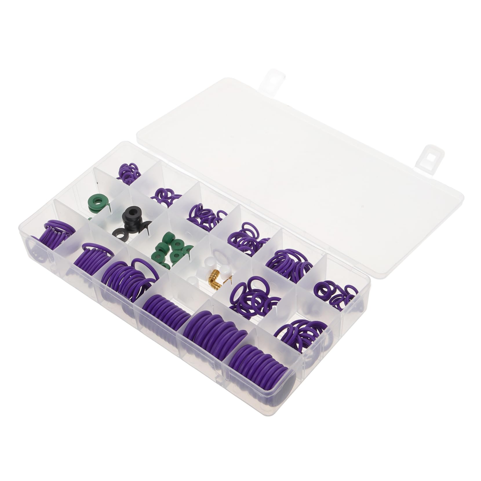Luxshiny 5 Juegos Kit de Juntas Tóricas de Aire Acondicionado Surtido de Sellos de Goma Reparación de Vehículos Incluye Climatización