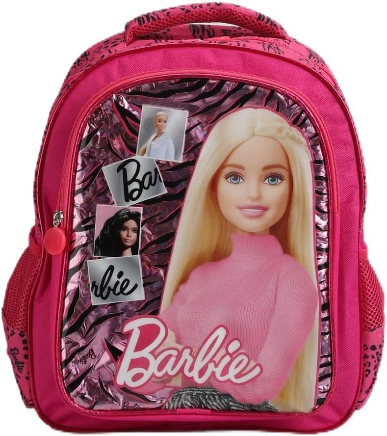 Barbie Okul Çantası, Pembe, Standart Beden