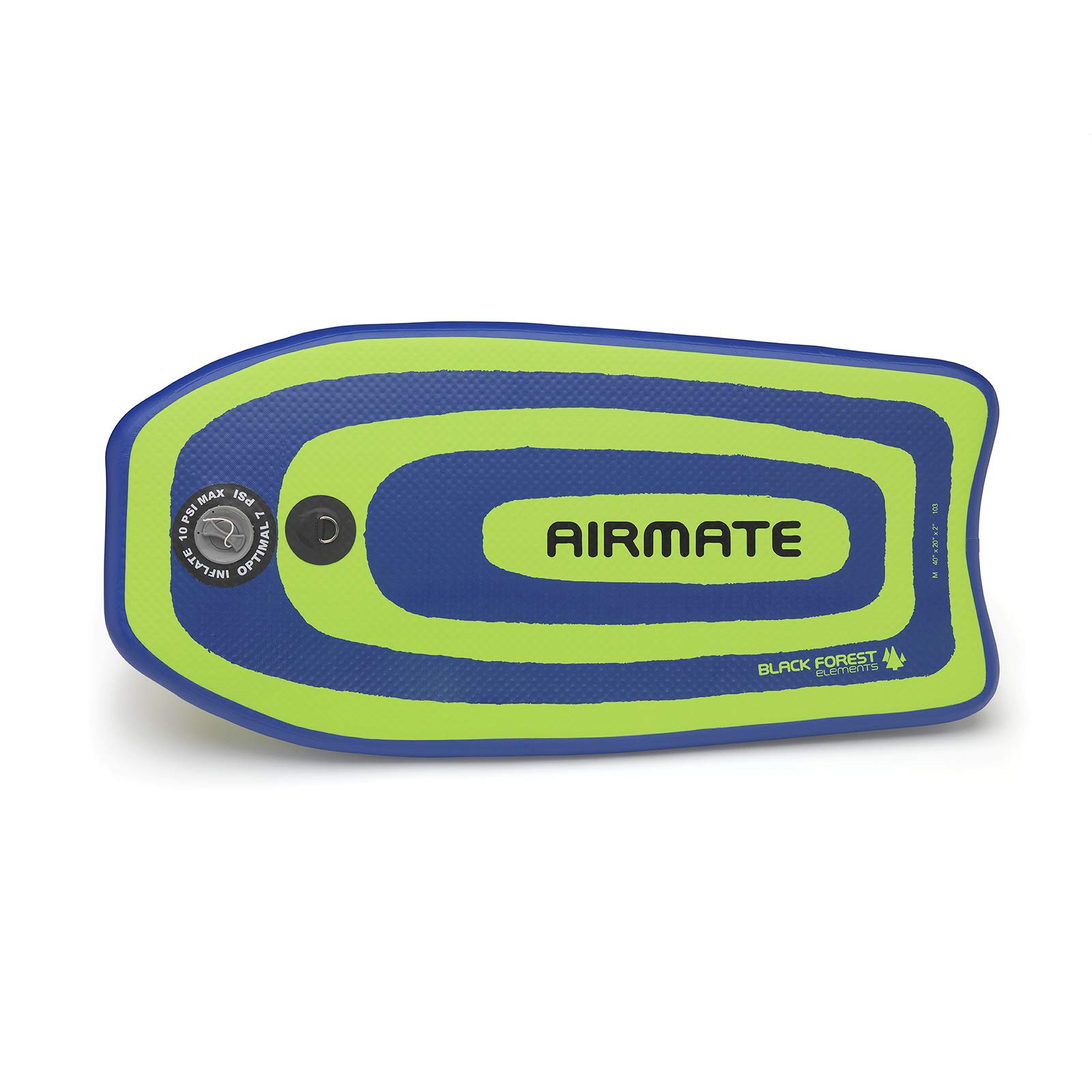 AIRMATE M 40 " Bodyboard Inflatable - Boogieboard aufblasbar - Sportgerät - Für Erwachsene