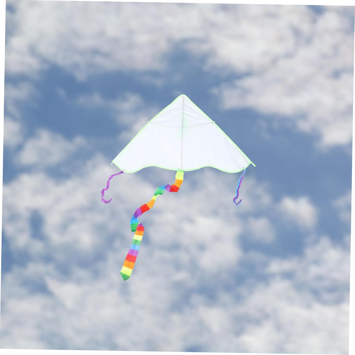 Kite Tail Accessories Kit DIY Tail Streamers for Large Kites Rainbow Streamer Decorations