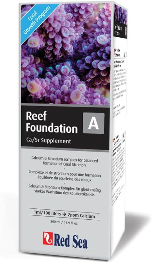 Red Sea Reef Foundation A (Ca/Sr) - 500 ml.