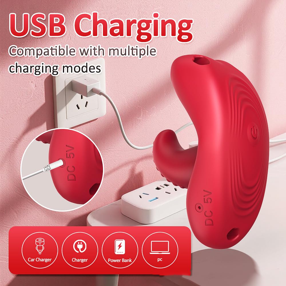 Vibratoreper Donna Professionale Piccolo Wireless, Mini Vibratore Clitoride Punto g Mutandine Vibranti, Lingua Vibrante Clitoride, Vibratore Sexytoysys Donna Coppia Sex Toys Sessuali per Sex Toy