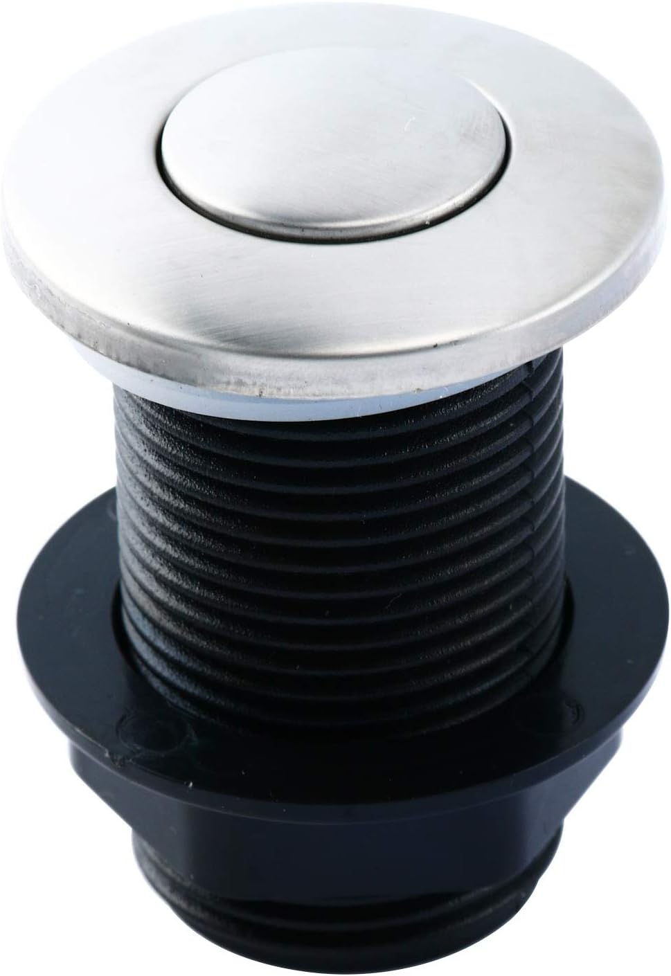 Homend Sink Top Air Switch Kit, Garbage Disposal Air Switch Sink Top Button Single Outlet Single Control for Dishwasher