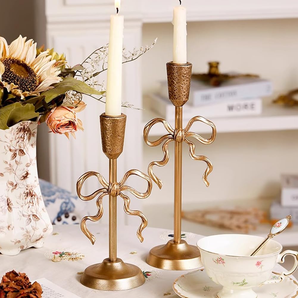 Surakey Portavelas De Cristal Para Velas De Té, Carrusel Plateado