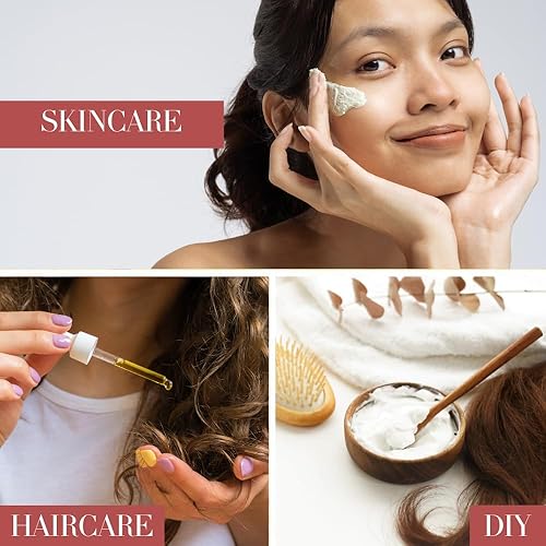 Miniatura 7 de Aceite de semilla de cáñamo, aceite portador 100% puro y prensado en frío para piel, cabello y uñas, hidratante y de rápida absorción, ideal para