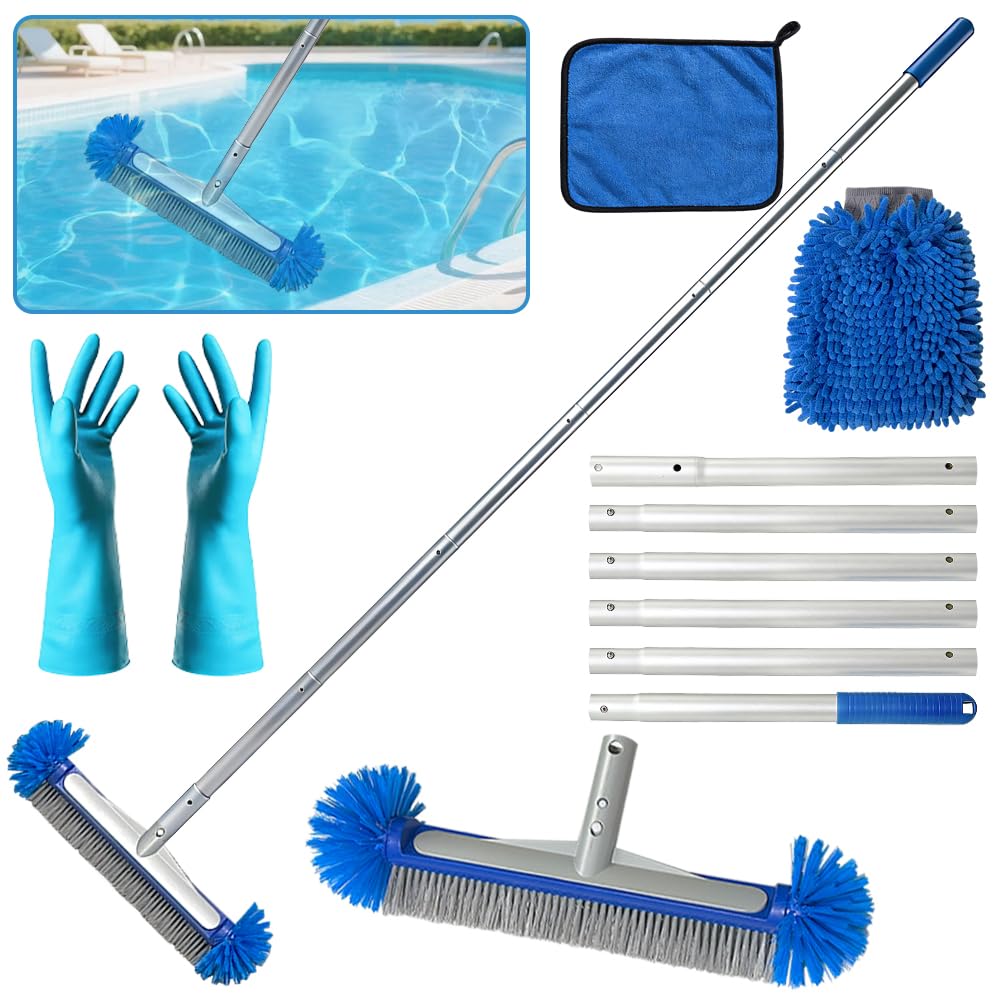 Poolkescher,Pool kescher Feinmaschig,Bodenkescher Pool