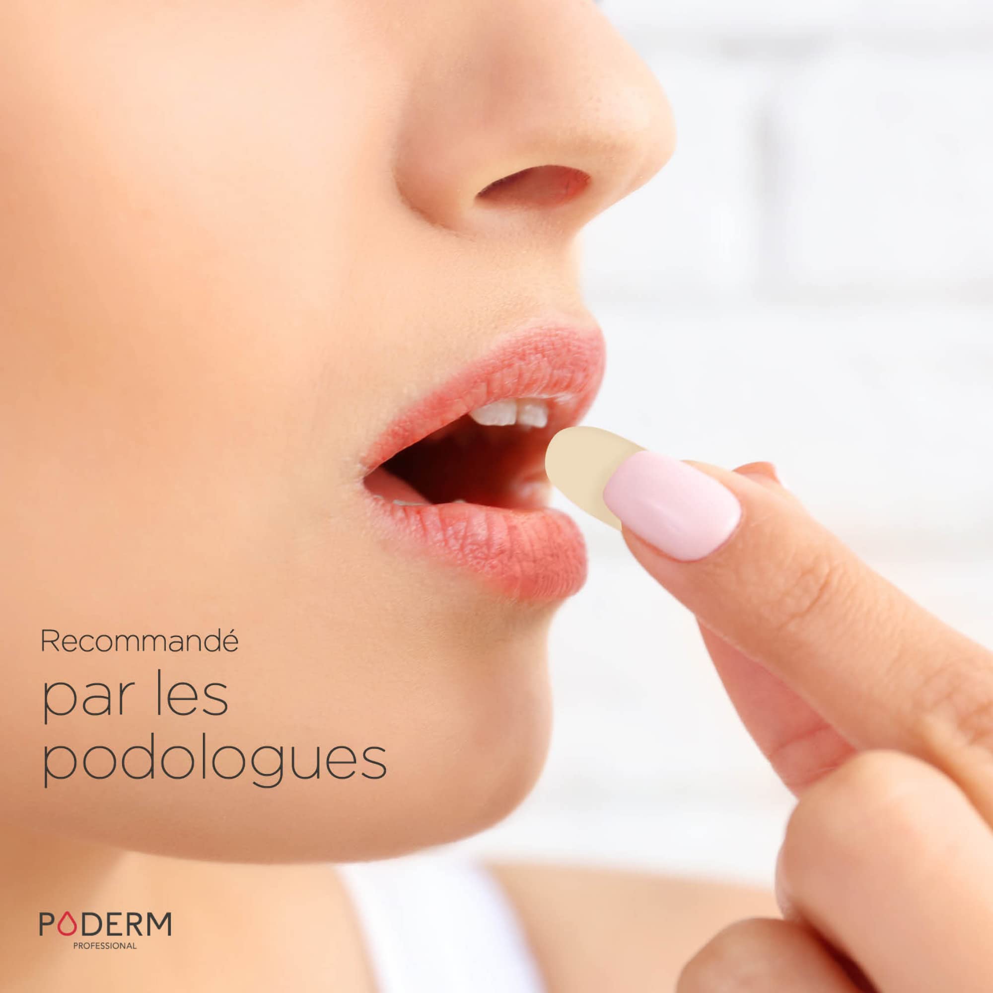 PODERM - ONGLES SAINS COMPLEMENT ALIMENTAIRE 30 jours| Répare et fortifie l’ongle | Cure professionnelle pied/main | Facile & rapide | Swiss Made