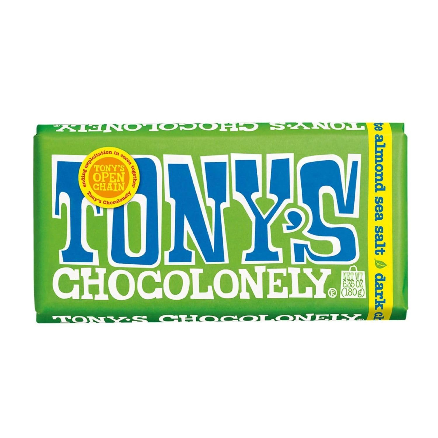 Tonys Chocolate Dark Chocolate Almond and Sea Salt Bar 180 g (Imported Netherlands) (B0D5HNTWY4) Amazon Price History, Amazon Price Tracker