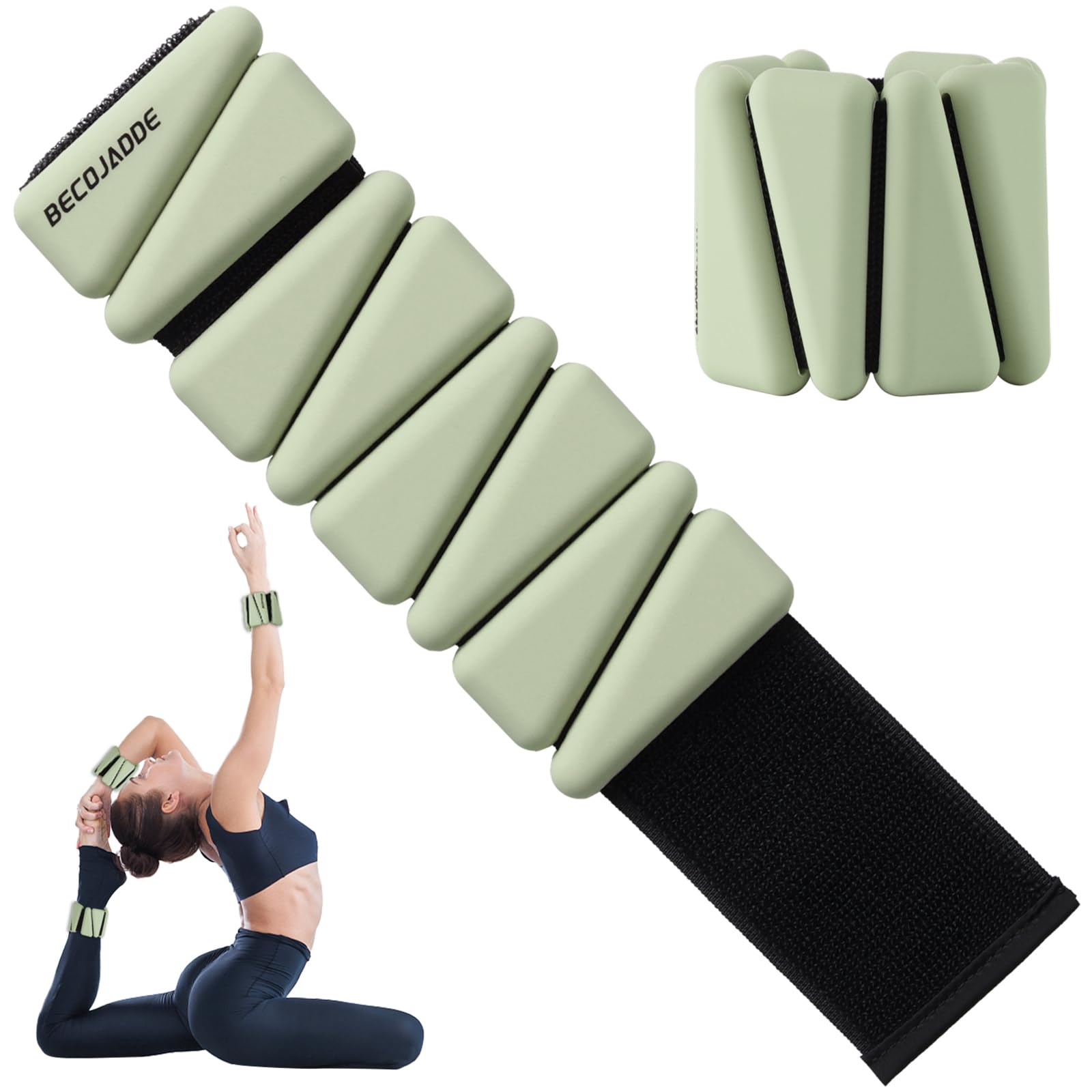BECOJADDE Ankle Weights