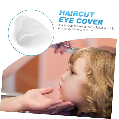 Miniatura 6 de ibasenice 100 piezas para visera de corte de pelo de ducha, cubierta de pestañas desechable, material seguro para mascotas para salón