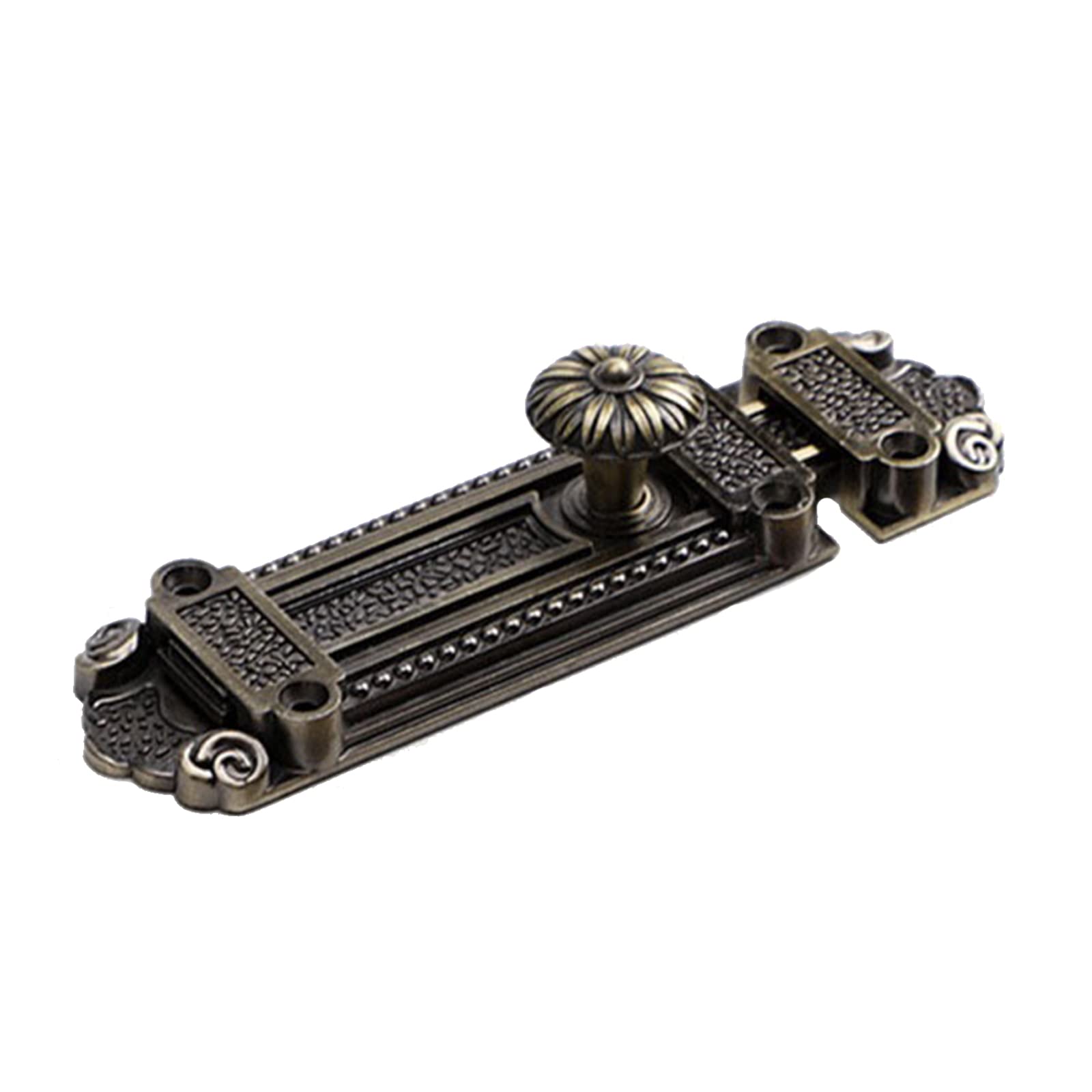 Thick Sliding Bolt Door Zinc Alloy Sliding Latch Bolt Retro Privacy Indoor Keyless Easy