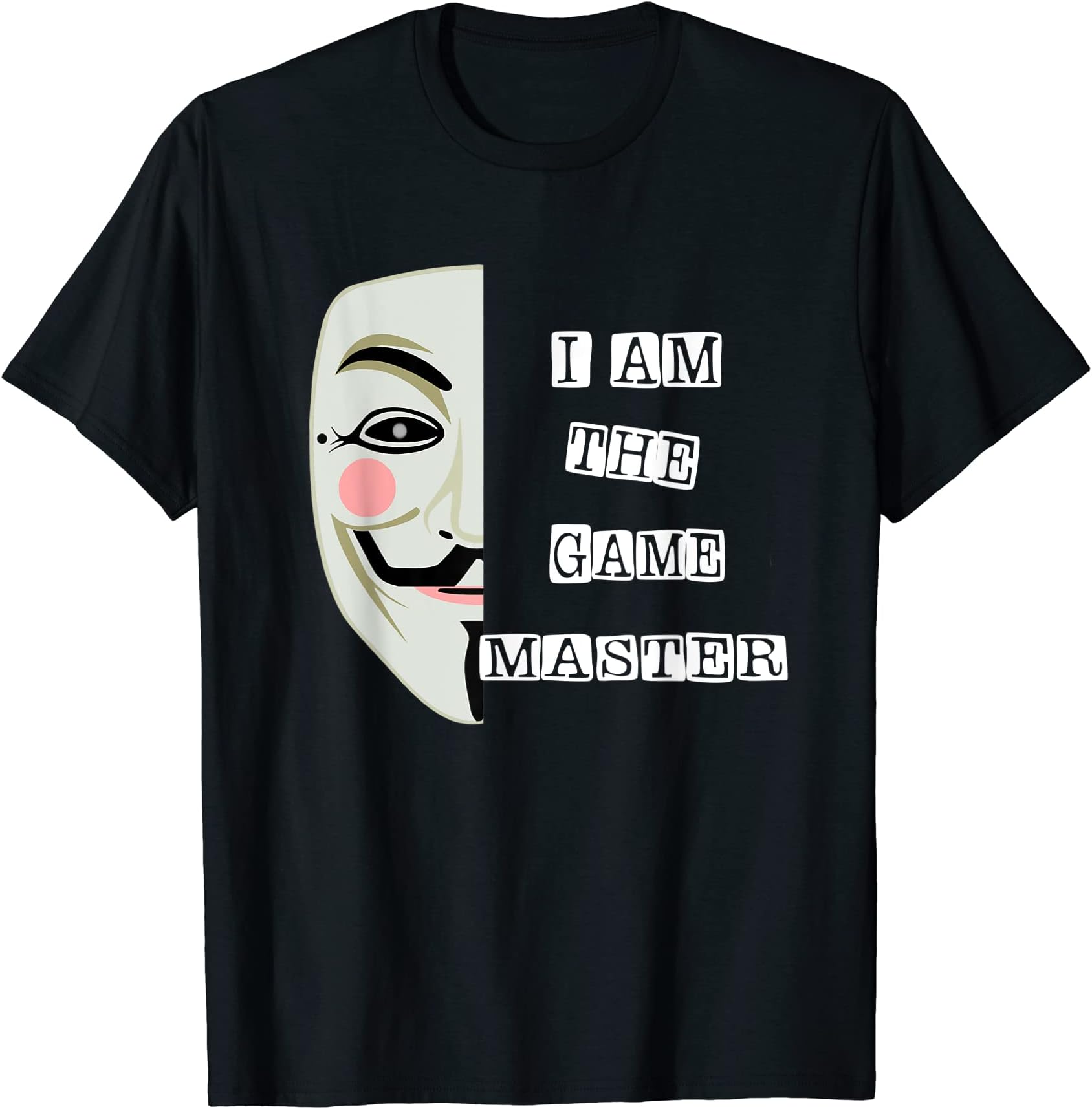 Anonymous Mask Project Zorgo Game Master T-Shirt