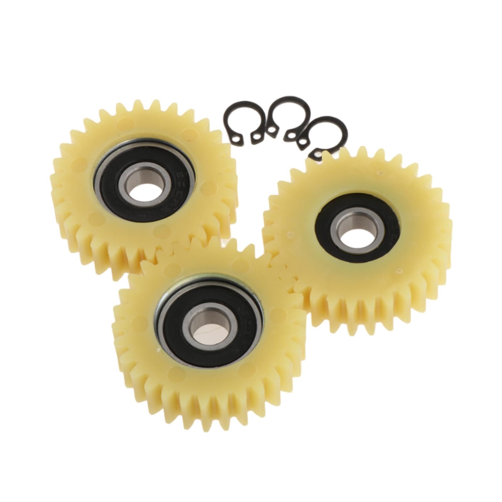 Lot de 3 Engrenages planétaires pour Moteur de vélo électrique, Accessoires de Remplacement pour véhicule électrique 608RS, vélo Professionnel 30T