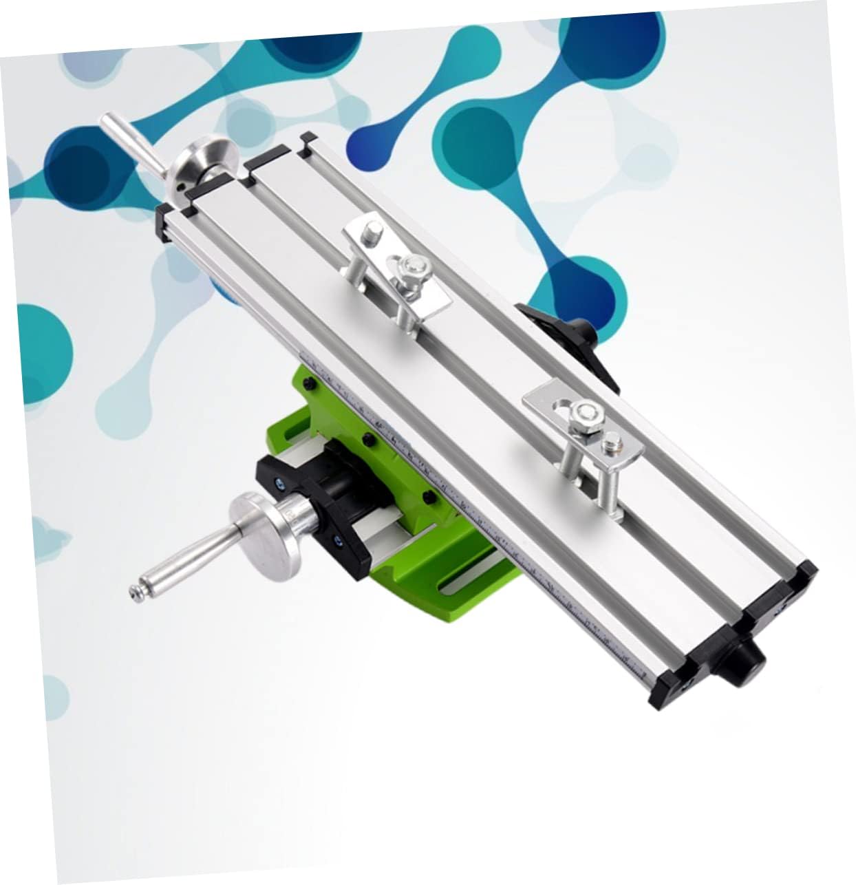 Mini Milling Machine Worktable, Compound Drilling Slide Table, Multifunction Worktable, Drill Vise Fixture Adjustment Worktable for Bench Drill