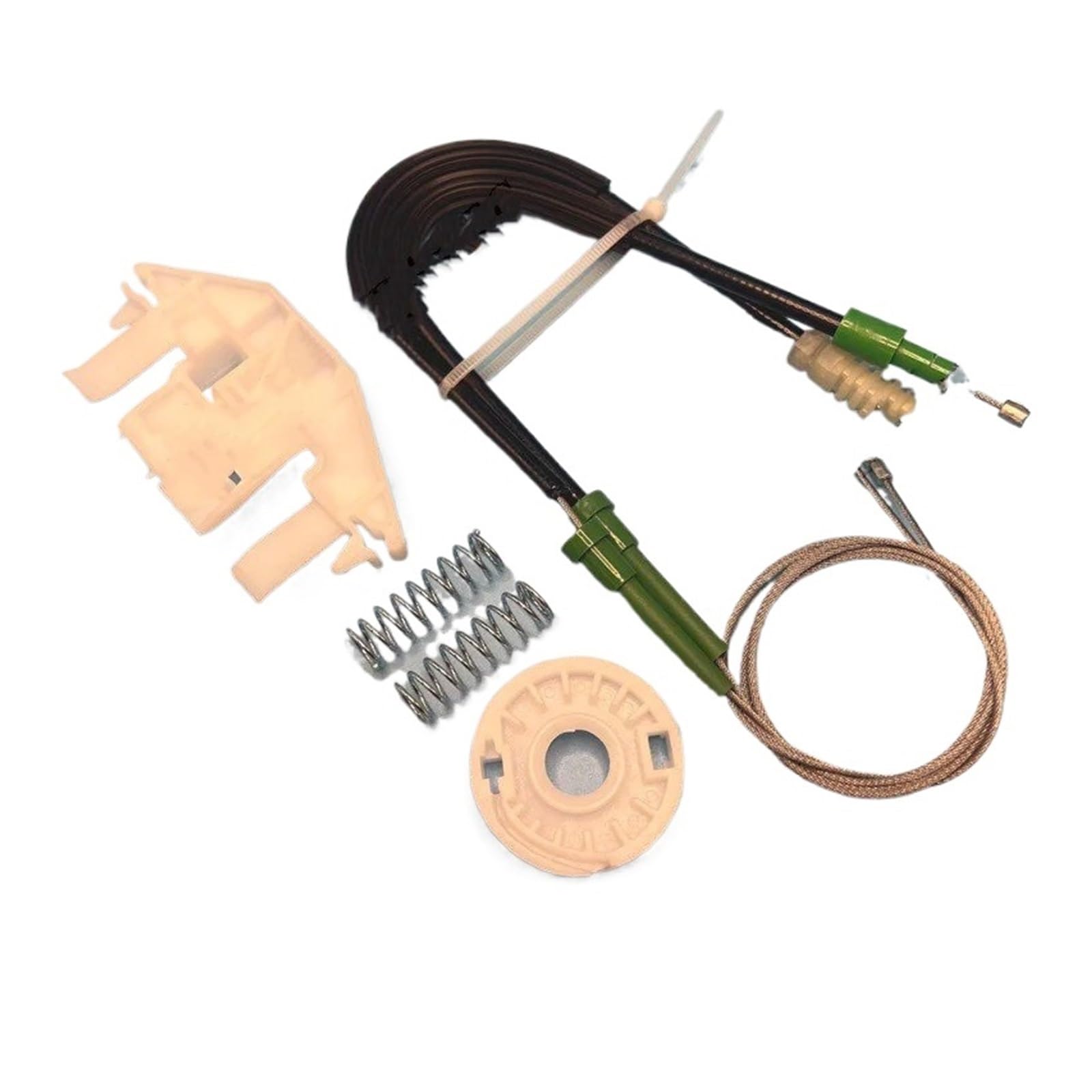 VAVGKDKPZB Power Window Regulator Repair Kit for Peugeot 306 Cabriolet 1993-1997 Electric Window Regulator Repair Kit Front Left