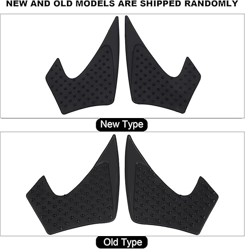 Miniatura 3 de 1 par FZ07 Grips, Keenso Antideslizante Rodilla Grip Protector Pegatina FZ07 Almohadillas Laterales para MT07 FZ07 20142016