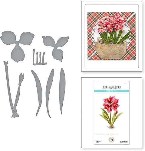 Miniatura 2 de Spellbinders Troqueles de amarilis, metal