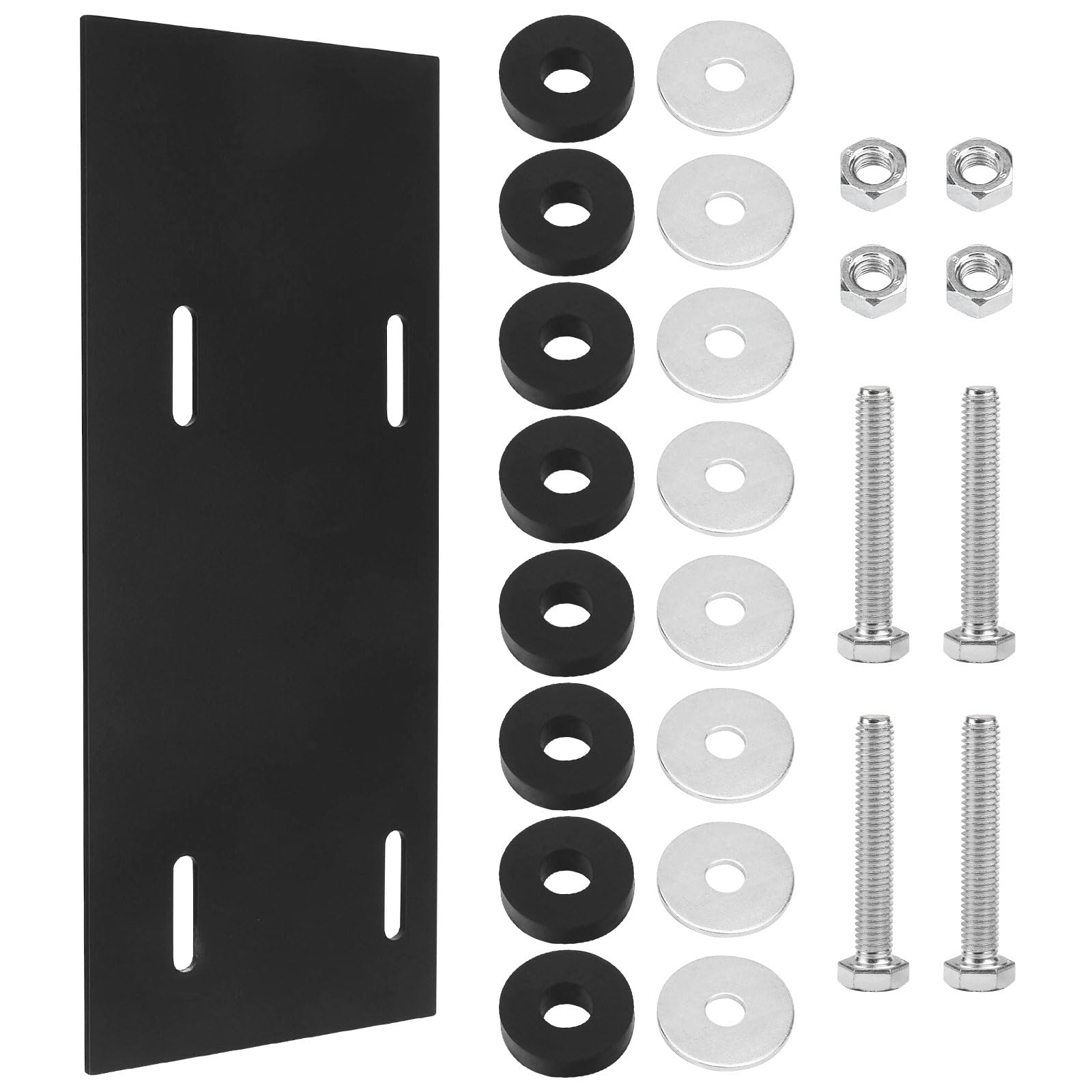 Mounting Plate Kit / 212cc Engine Mount Plate W/Bolts for Harbor Freight Predator Engine 212cc 6.5hp-image-18
