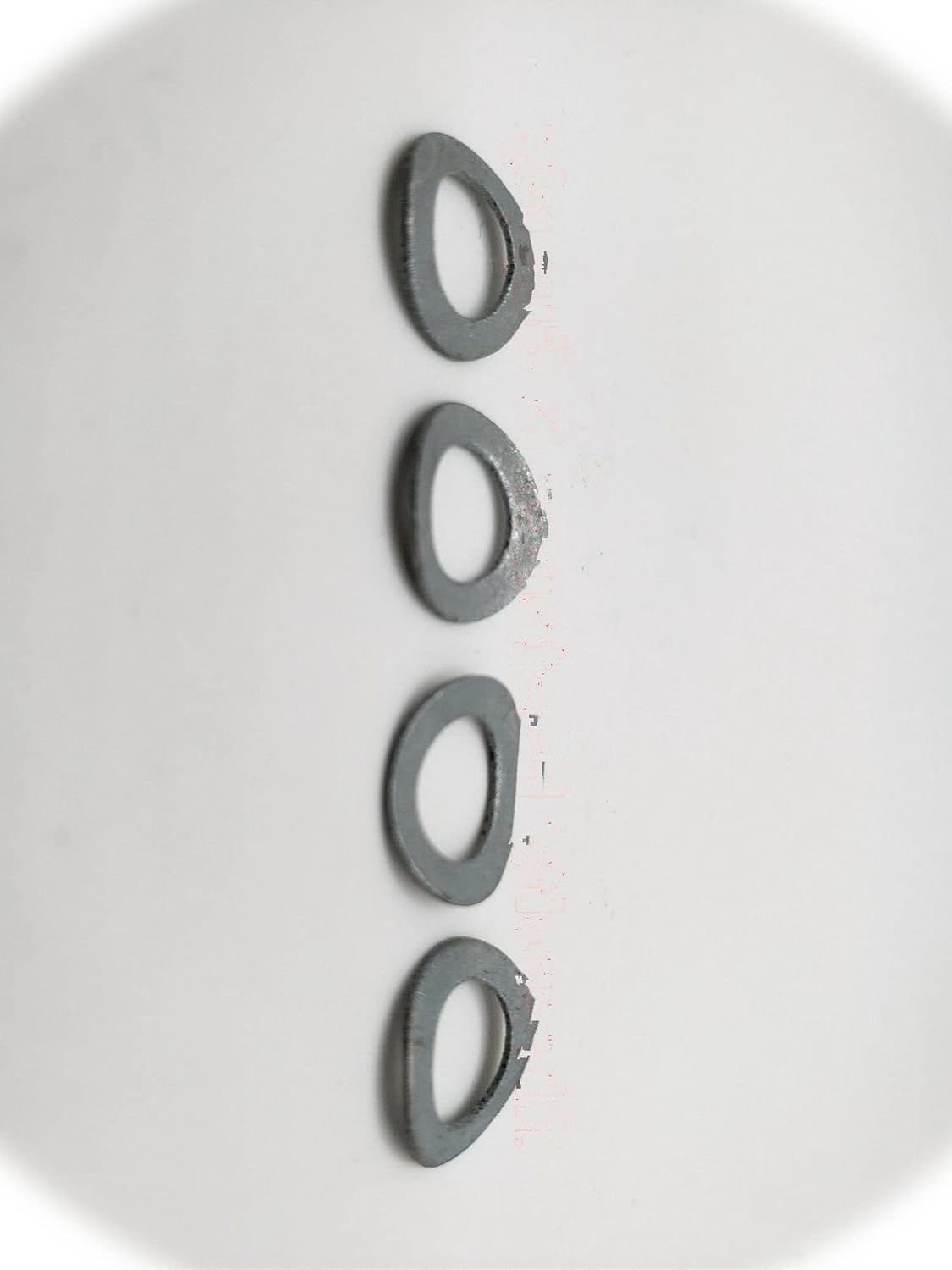 (Qty 25pcs) 1/4 Steel Wave/Curved Washers Type 137A Tube Washers Zinc Plated Hardware Fastener Kit Set RV3174S