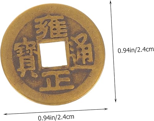 Miniatura 3 de CALLARON Monedas chinas de buena suerte Feng Shui, moneda de año nuevo chino, moneda de la fortuna china, moneda china antigua, dinastía, tiempo,