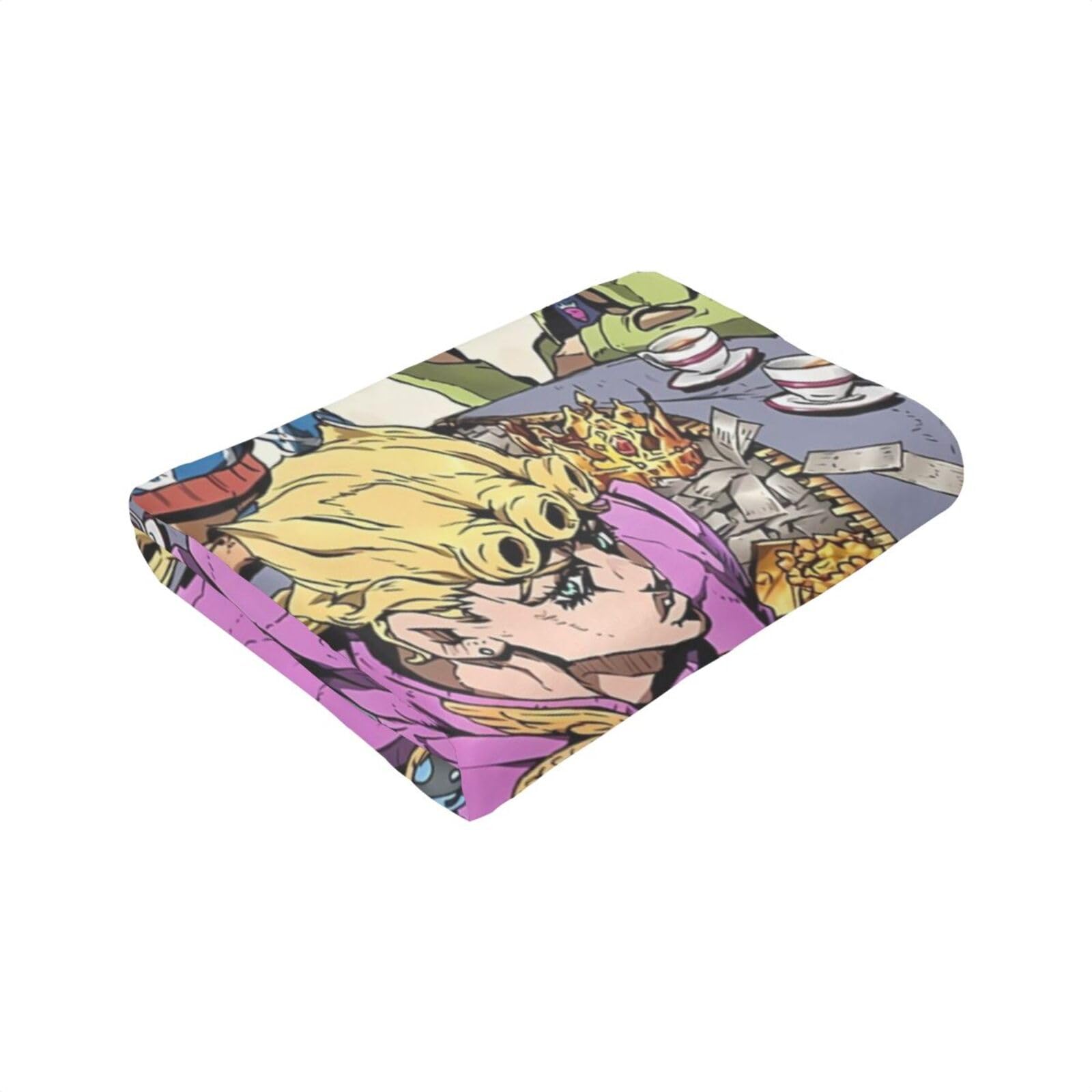 Amazon｜ジョジョの奇妙な冒険 毛布 ブランケット 大判 ひざ掛け 毛布