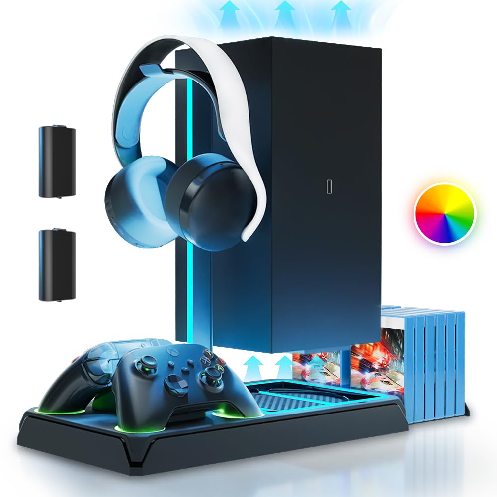 Amazon.com: HONCAM Xbox Stand with Cooling Fan for Series X/S,Xbox