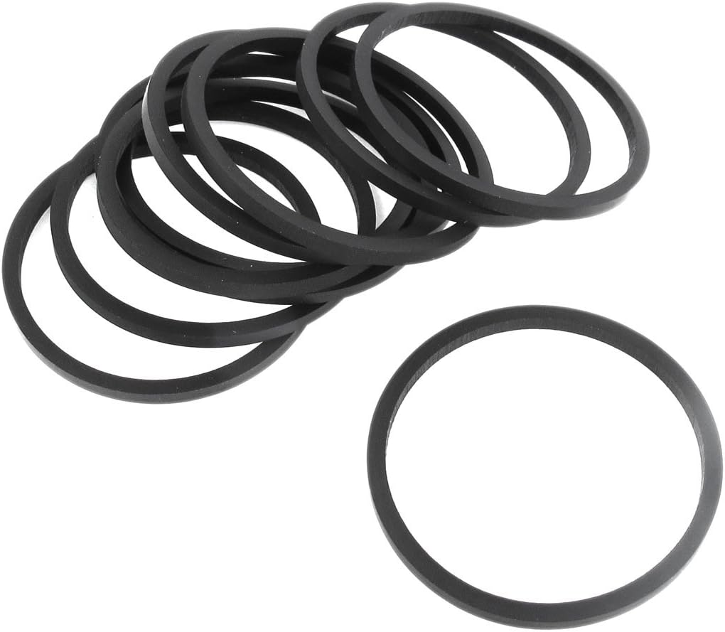 Qtqgoitem 10 Pcs 54mm Inner Girth Elastic Rubber Belt for Miniature Motor (model: 94b 8d7 9b1 9ca eb5)