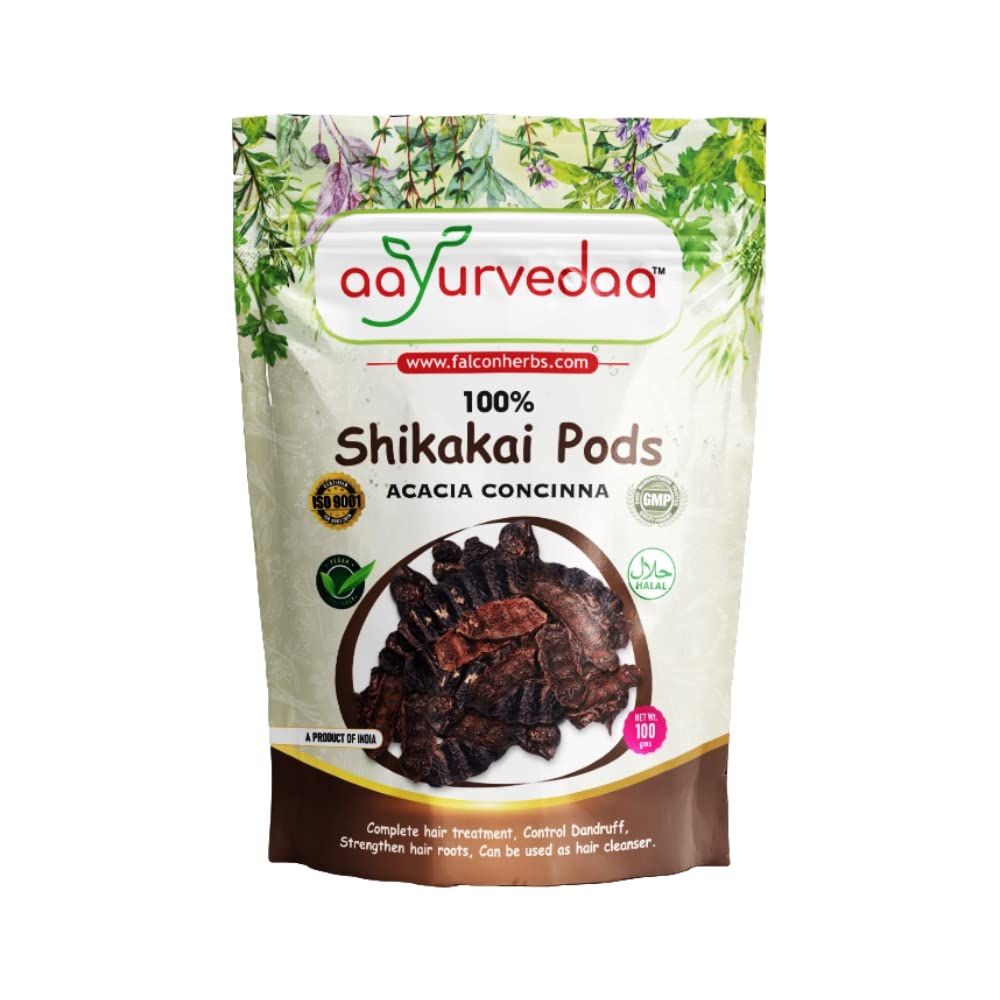 Shikakai Pods - 100g | Shikakai Whole | Acacia Concinna | Helps to prevent Hair fall and promotes Hair growth