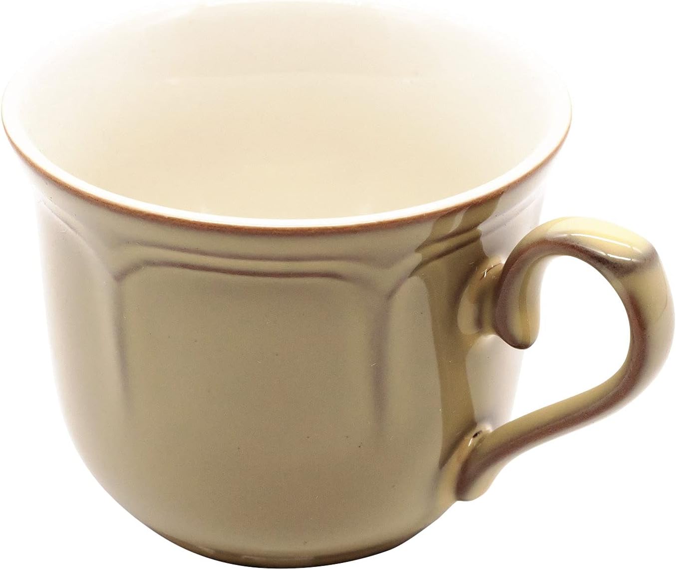 Koyo 15922055 Raffine Coffee Tea Multi-Purpose Saucer, Approx. 5.9 inches (15 cm), Cinnamon Beige, Made in Japan