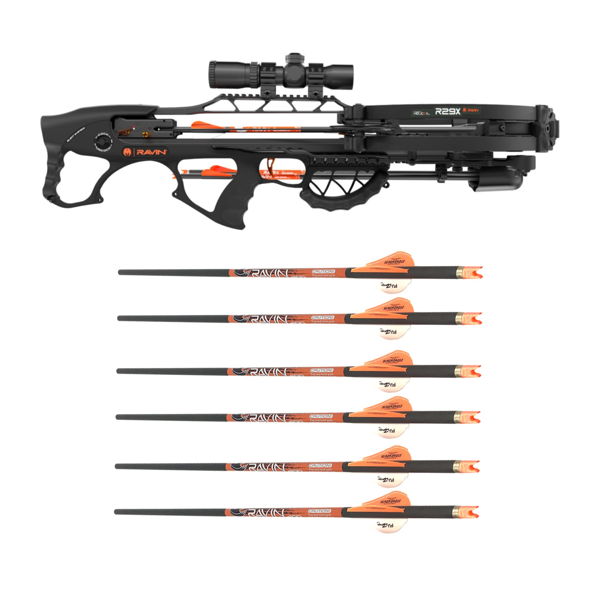 Ravin Crossbows R29X 450 FPS Crossbow Package Pro Bundle (5 Items)