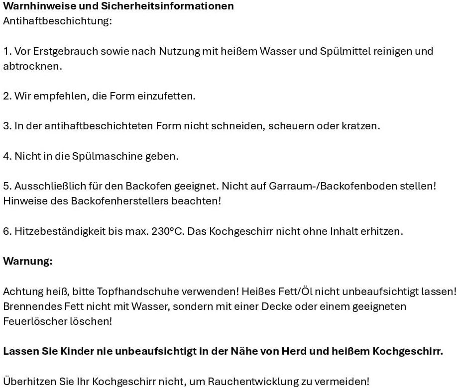 chg EasyOven Professional Baking Mould Set 5 Pieces Bread Baking Tin Quiche and Cake Tin Heart Baking Tin Loaf Tin Springform