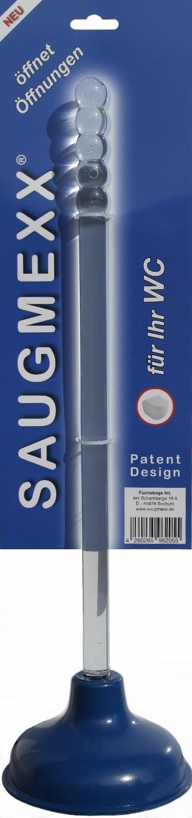 Saugmexx Pƶmpel Plunger Plunger Drain Cleaner for WC