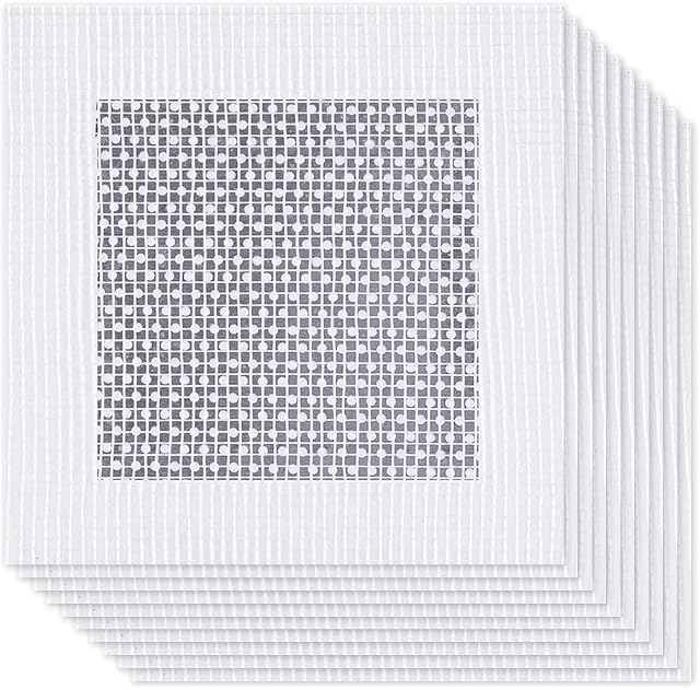 10 Pcs Drywall Hole Repair Patch Drywall Repair Kit Aluminum Wall Repair Patch Self Adhesive for Repairing Holes Cracks Ceilings Drywall
