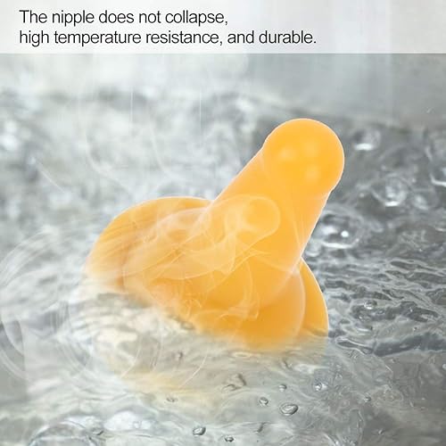 Miniatura 4 de 15 pezones para mascotas, biberón de alimentación para pezón, gato, perro, de silicona, suave, para enfermera, pezón, accesorio para pezón, para