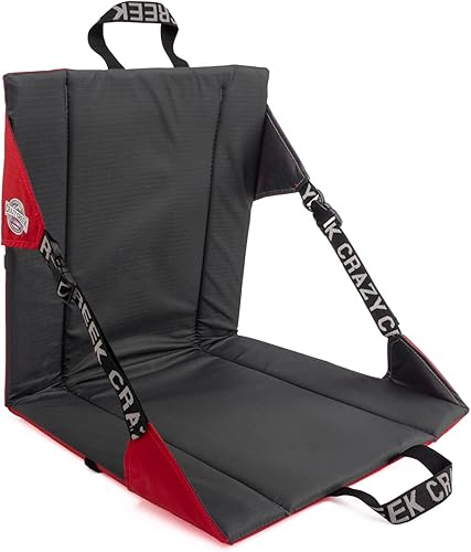 Miniatura 1 de Crazy Creek - Silla original perfecta para asientos de estadio, campamento, senderismo y más, comodidad en todos los terrenos, correas ajustables,