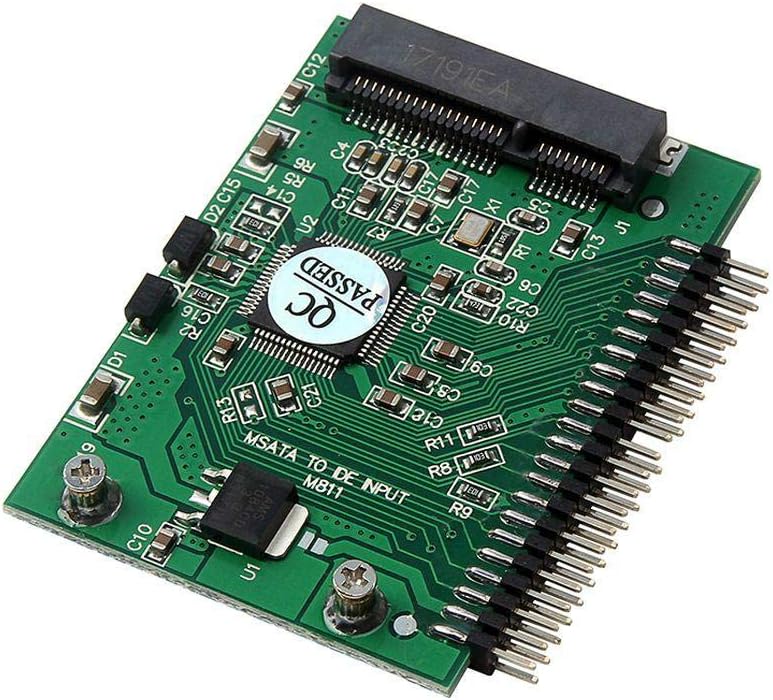 JMT Mini PCI-e MSata 1.8 SSD to 2.5 IDE inch HDD Hard Disk 3.3V 44pin Card PCI E Express mSATA SSD Adapter Converter for Laptop PC