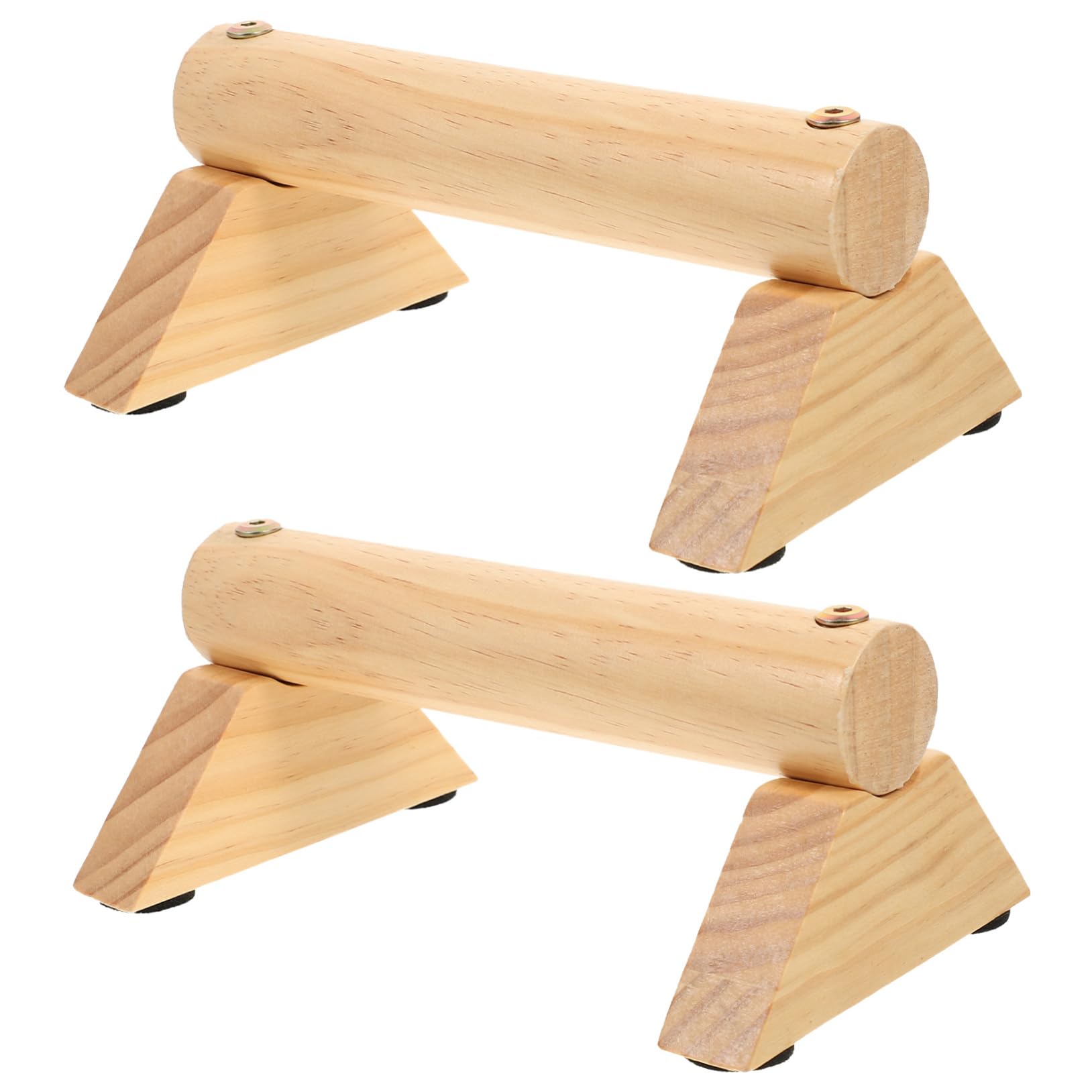 BESPORTBLE 1 Set Abdominal Muscle Training Tool Trainer Workout Gym Equipment for Home Push-up Bar Exercise Handle Push-up Handles Abdominal Muscle Training Helper Press-up Bar Wood