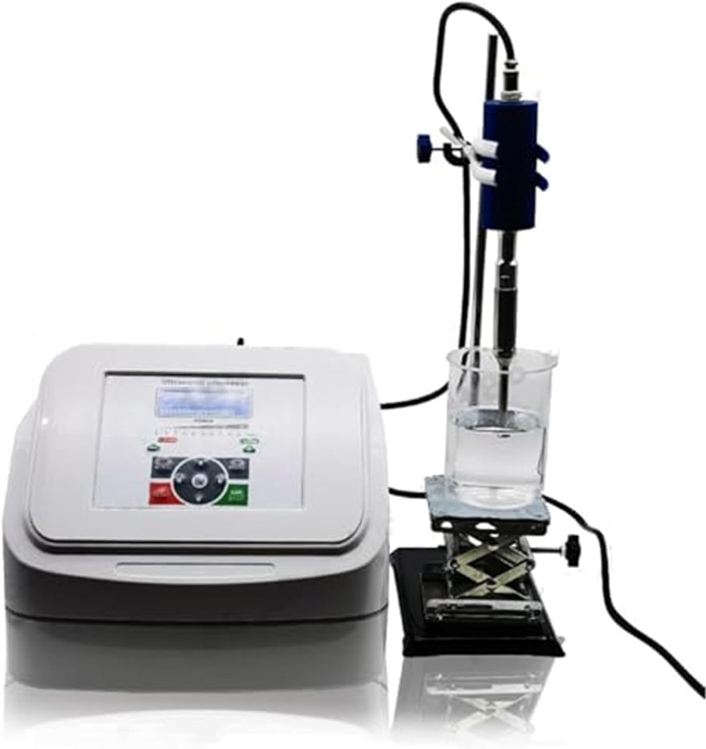 800whigh Speed Ultrasonic Homogenizer, Lab Mini Cell Disruptor Sonicator, Lab Emulsifiering Machine, Digital Control, 2 Modes, 1s-99h Timer, for Laboratory 10mmprobe