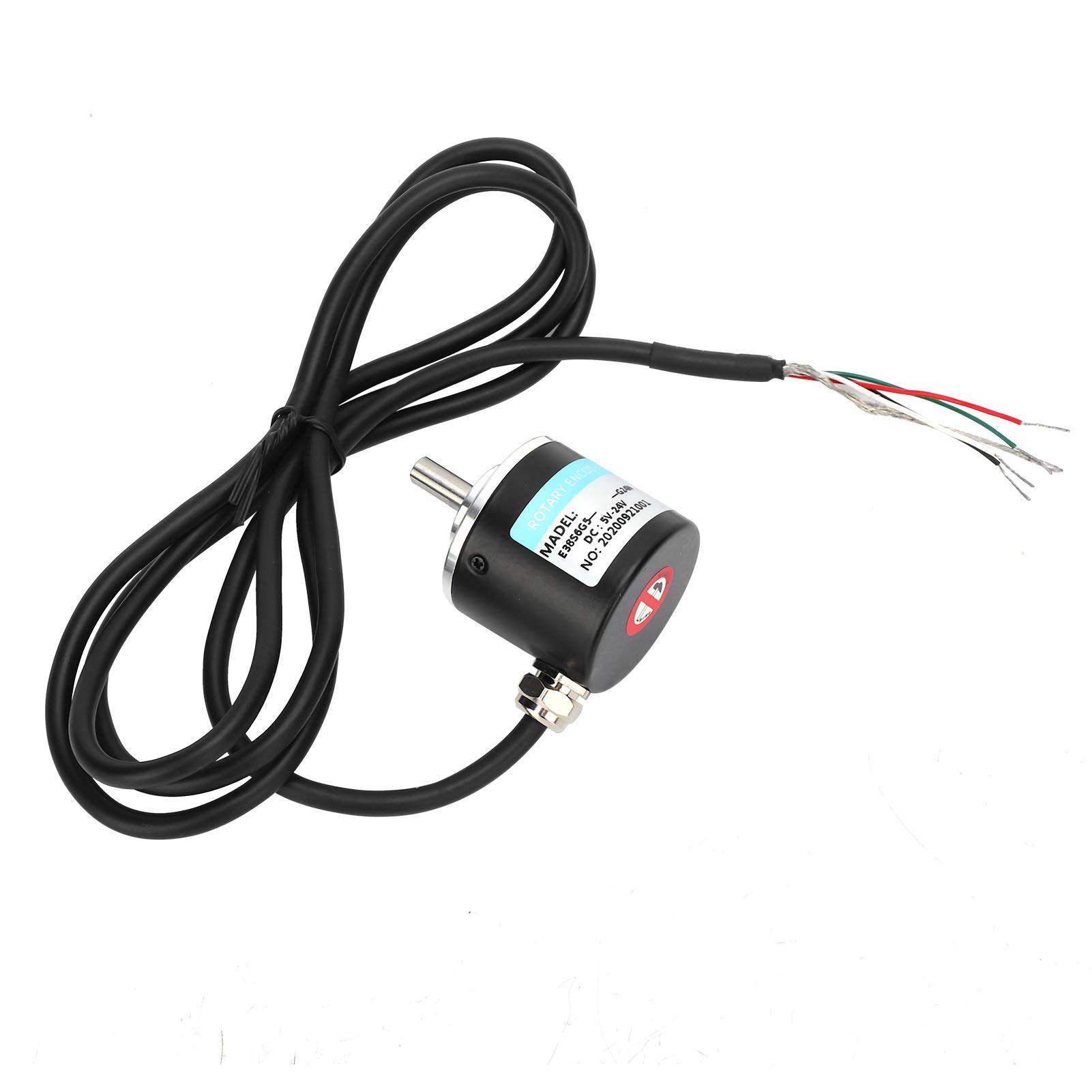 Incremental Encoder, Corrosion‑Resistant Solid Shaft Encoder, Stable Compact Automation for Office Engineering Fields Working Environment(400Z)-image-17