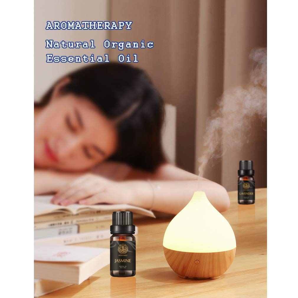Aromatherapie Lavendel ätherische Öle Set für Diffusor, 13x10ml Rosmarin ätherisches Öl Kit für zu Hause, 100% reines Cajeput ätherisches Öl Set - Zimt, Jasmin, Zitrone Öle...